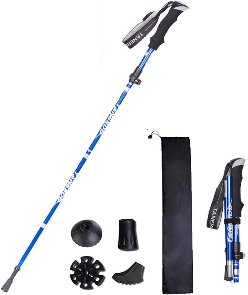 Bastón Plegable Corcho Transpirable Antichoque