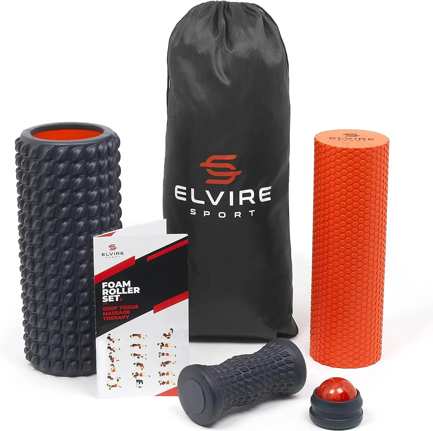 ELVIRE SPORT Rodillo de Espuma Foam Roller Profesional