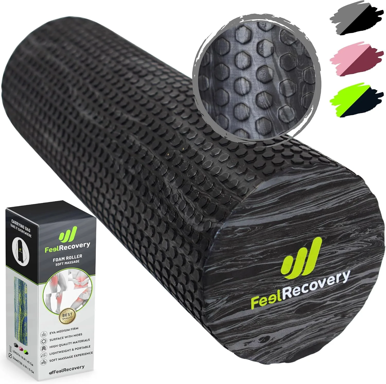 Foam Roller Masaje Muscular 45x15 cm
