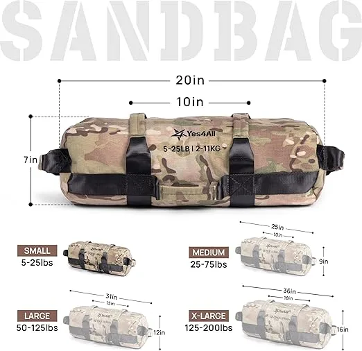 Yes4All Sandbag Entrenamiento