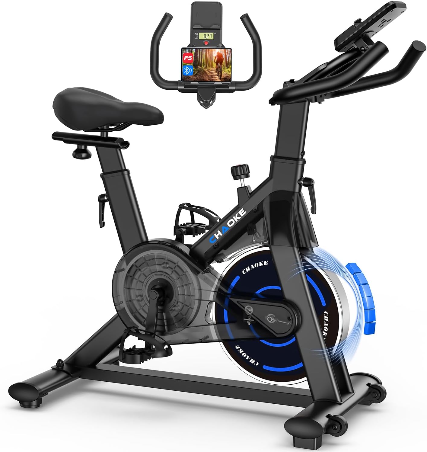 CHAOKE Bicicleta Estática Magnetica con APP