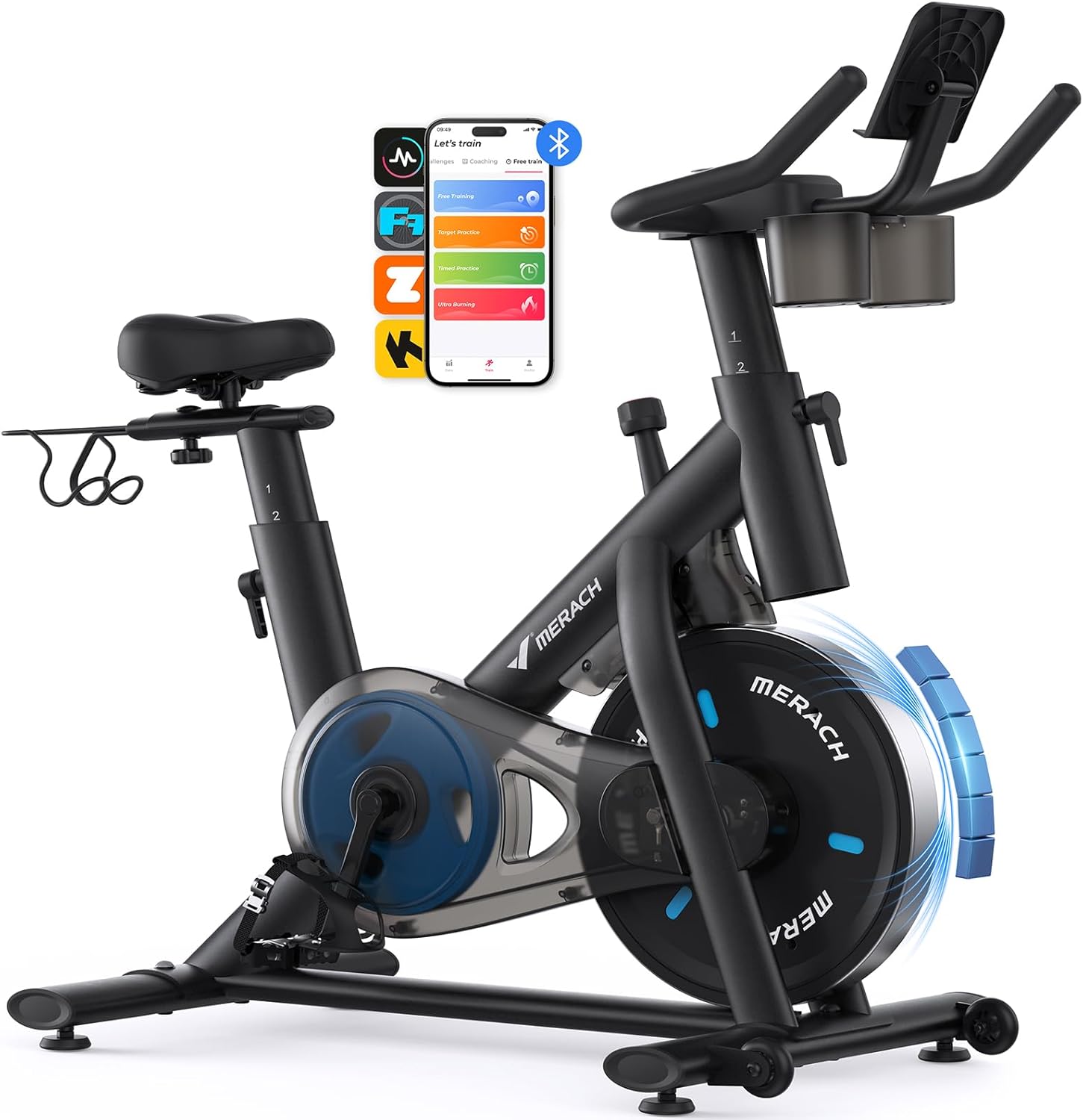 MERACH MB2 Bicicleta Estática Premium 32 Niveles