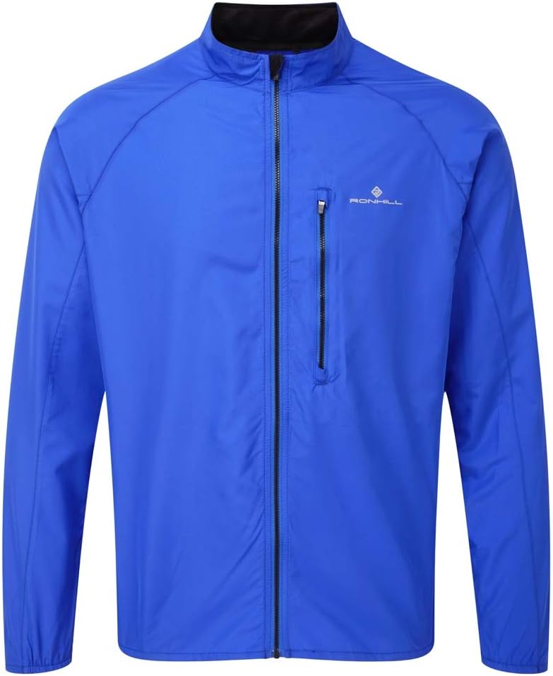 Ronhill Everyday cortavientos running hombre azul packable