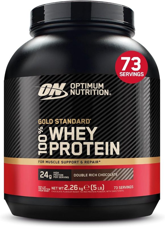 Bote de Optimum Nutrition Gold Standard 100% Whey