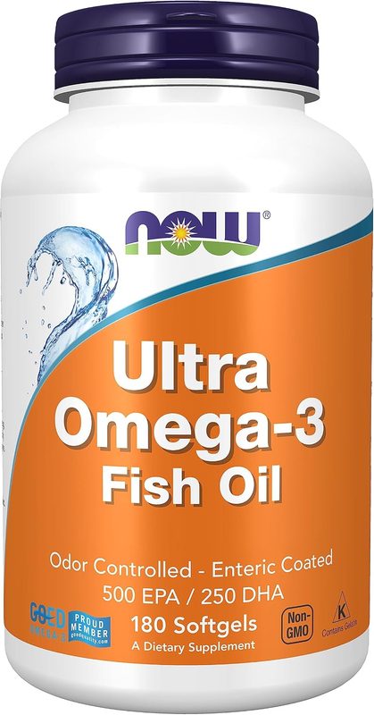 Bote de NOW Foods Ultra Omega-3