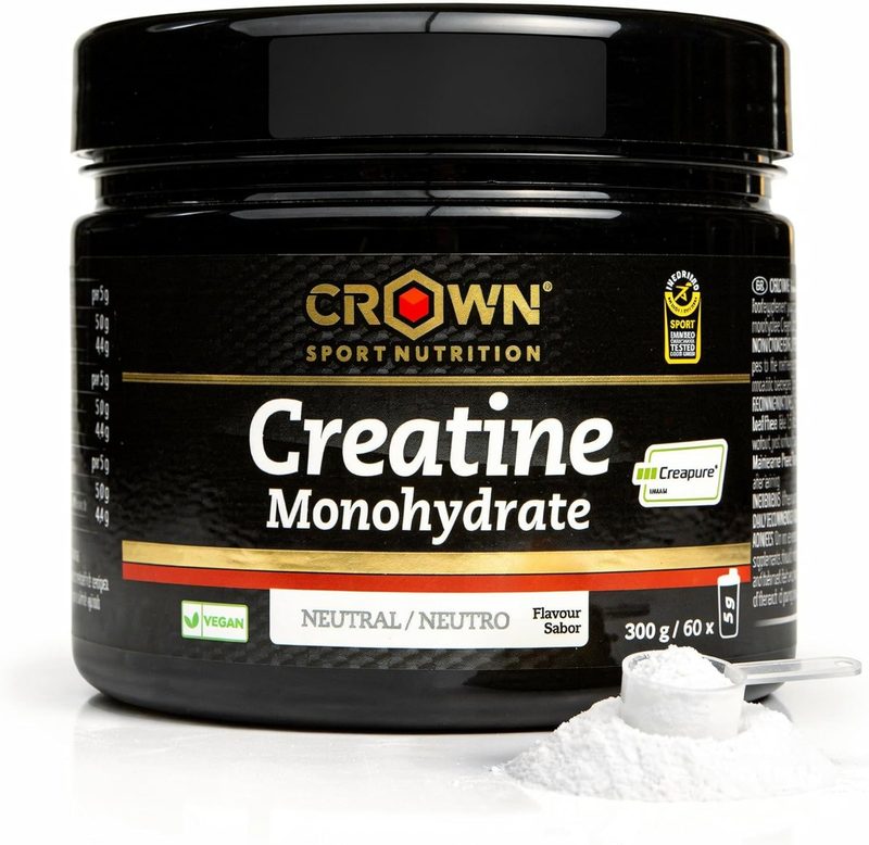 Bote de Crown Sport Nutrition creatina monohidrato Creapure