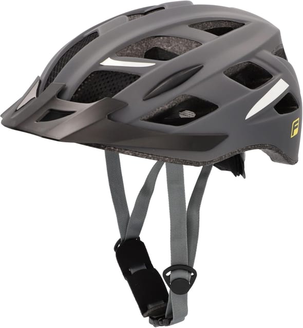 Casco urbano Fischer Urban Levin gris con elementos reflectantes