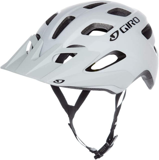 Casco Giro Fixture MIPS gris mate con visera de MTB