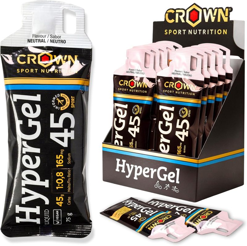 Gel energético Crown Sport Nutrition HyperGel 45 sabor neutro
