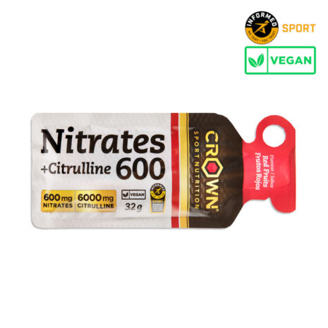 Crown Sport Gel Nitrates 600 + Citrulline shot 32g remolacha Frutos Rojos Informed Sport