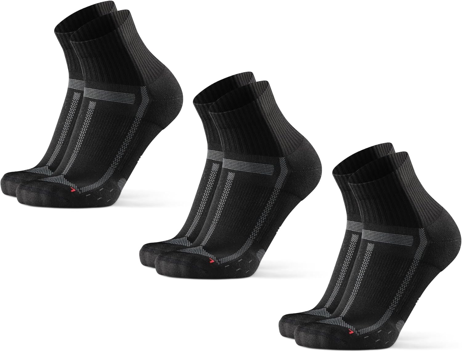 Danish Endurance calcetines running antiampollas 3 pack