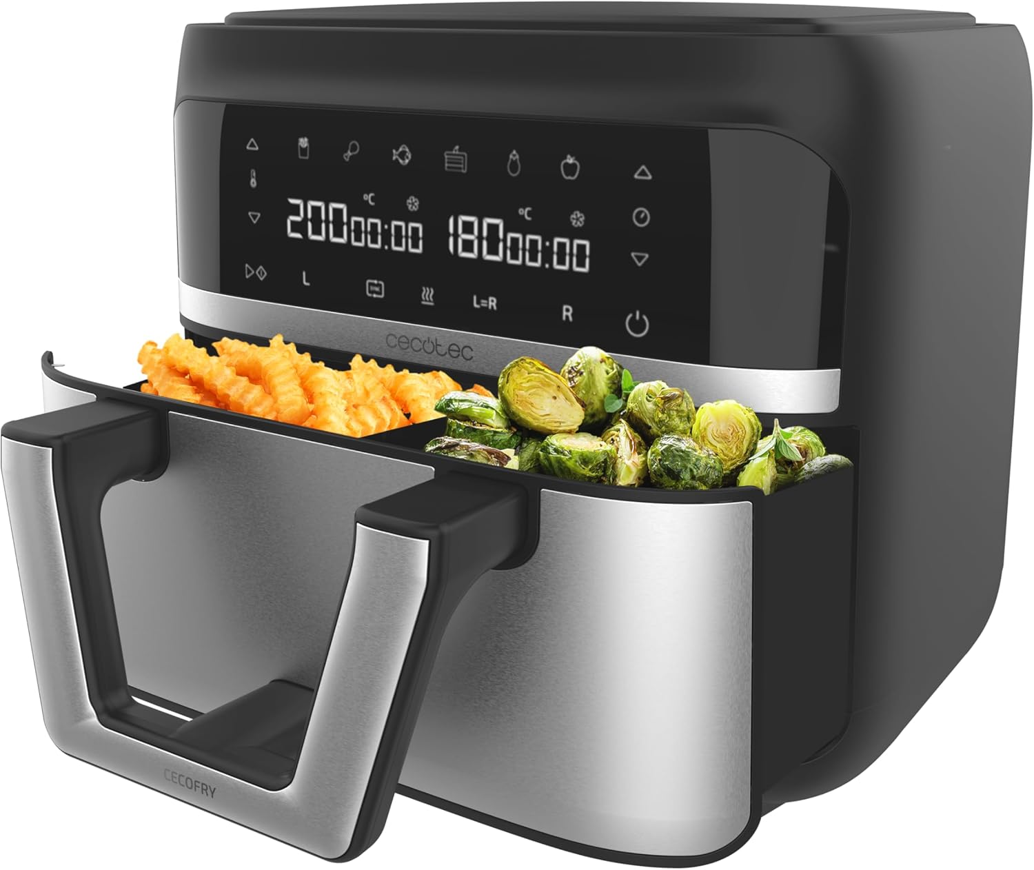 Cecotec Cecofry Dual 9000 9L freidora de aire doble zona