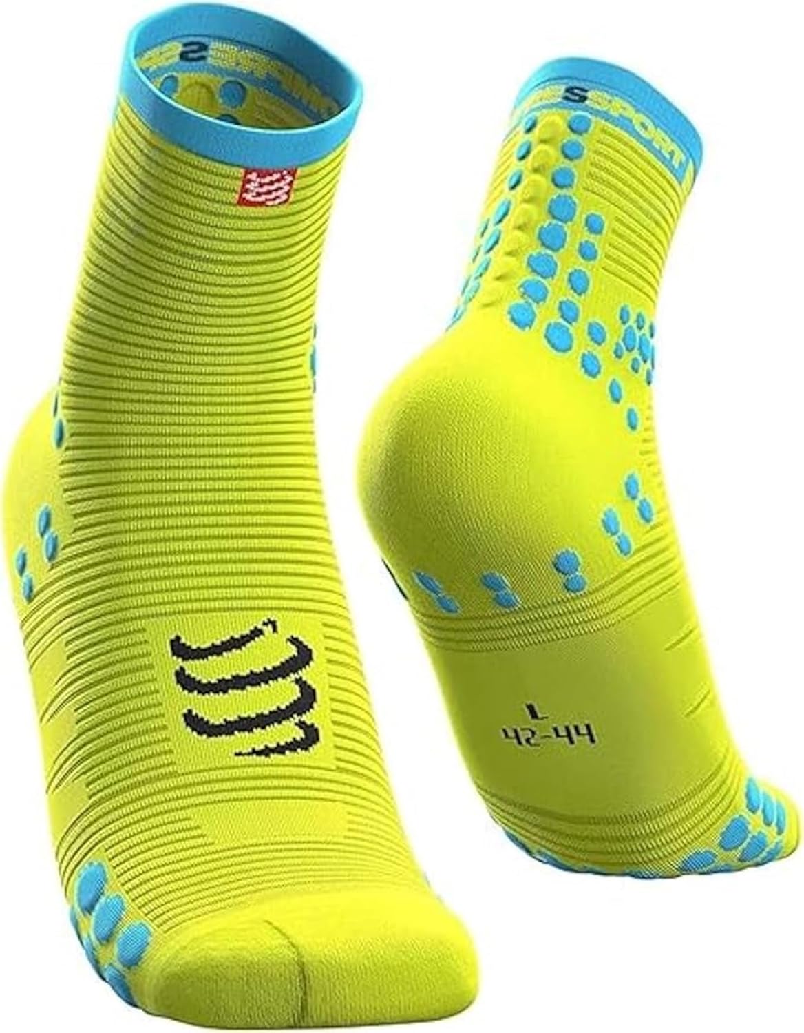 Compressport Pro Racing Socks V3 Run High para running y triatl&oacute;n