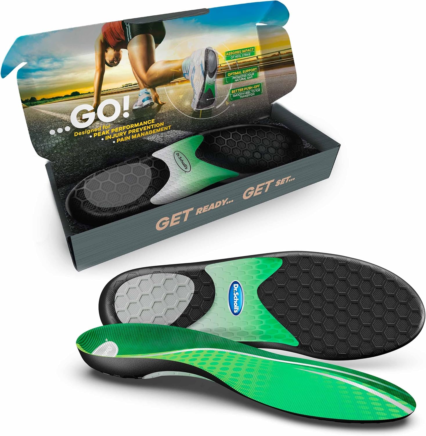Dr. Scholl's Performance Running plantillas prevención lesiones