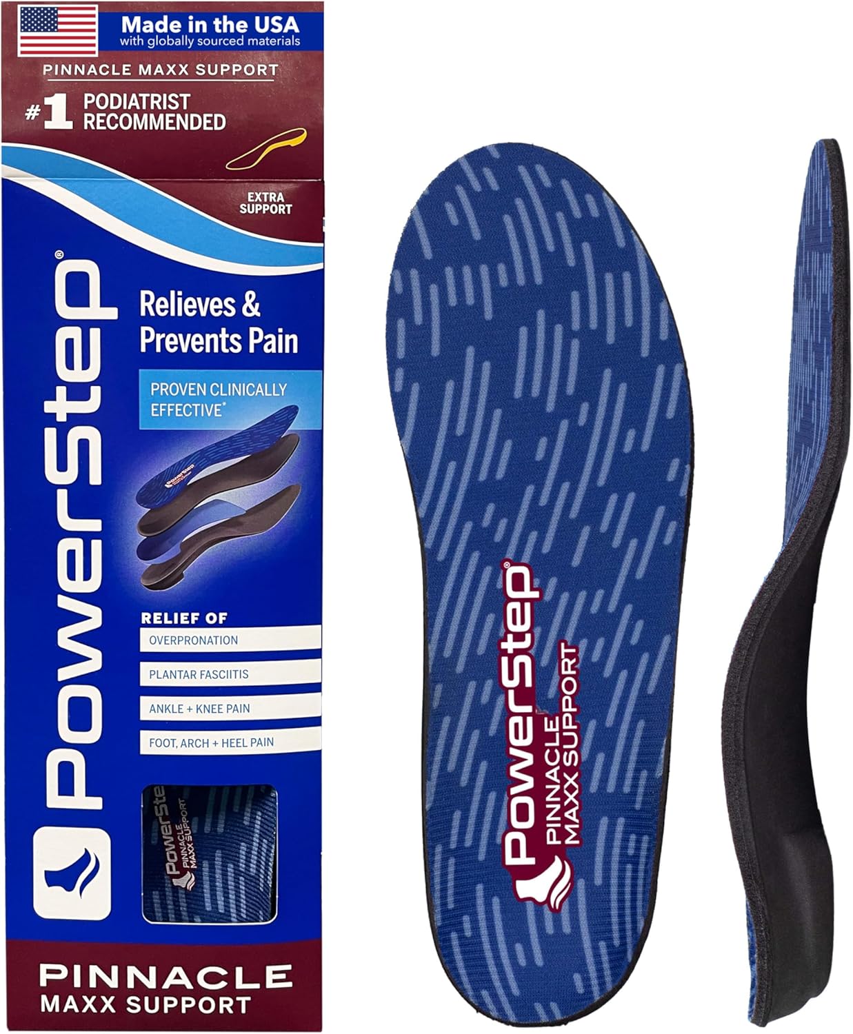 PowerStep Pinnacle Maxx plantillas ortopédicas running