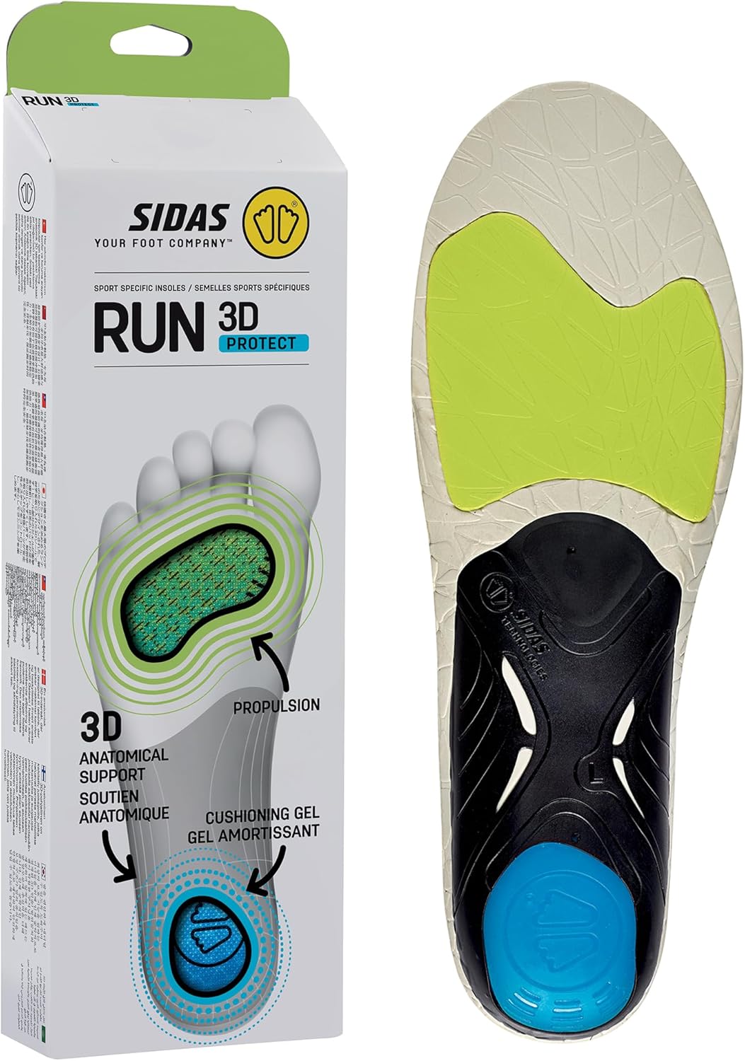 Plantillas Sidas 3D Run Protect para running