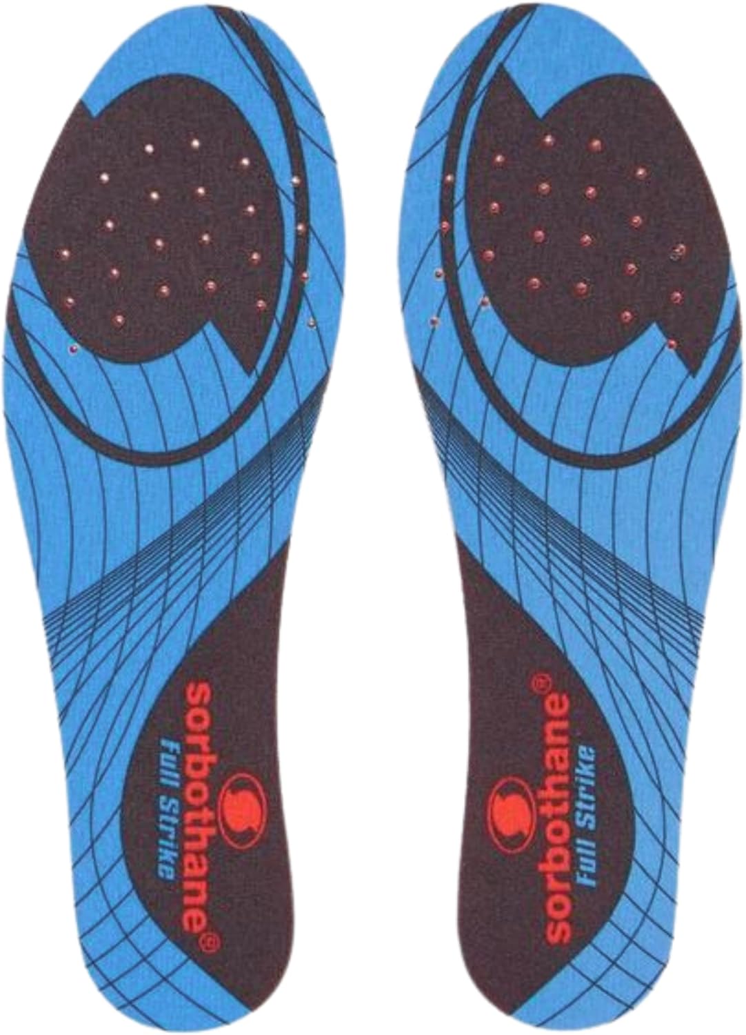 Sorbothane Full Strike plantillas running absorción impacto