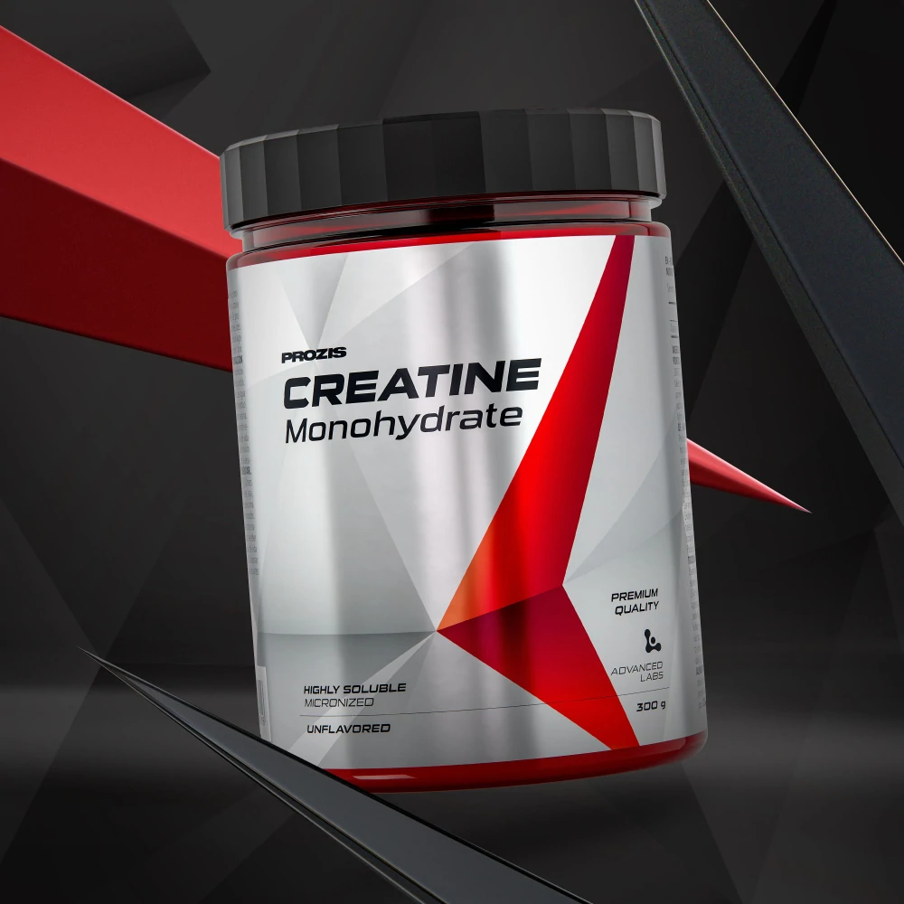 Envase de Prozis Monohidrato de Creatina 300 g