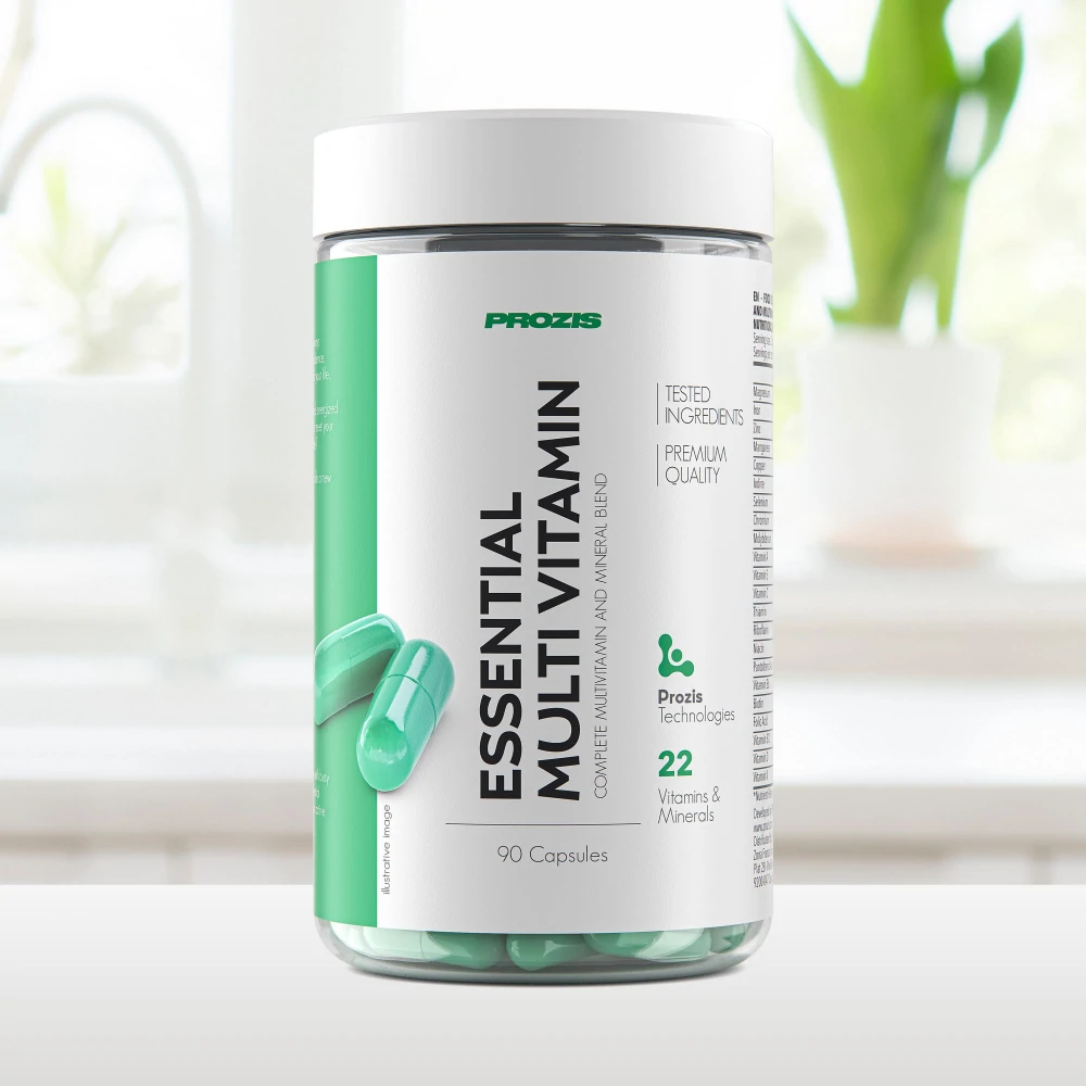 Bote de Prozis Essential Multivitamin de 90 c&aacute;psulas