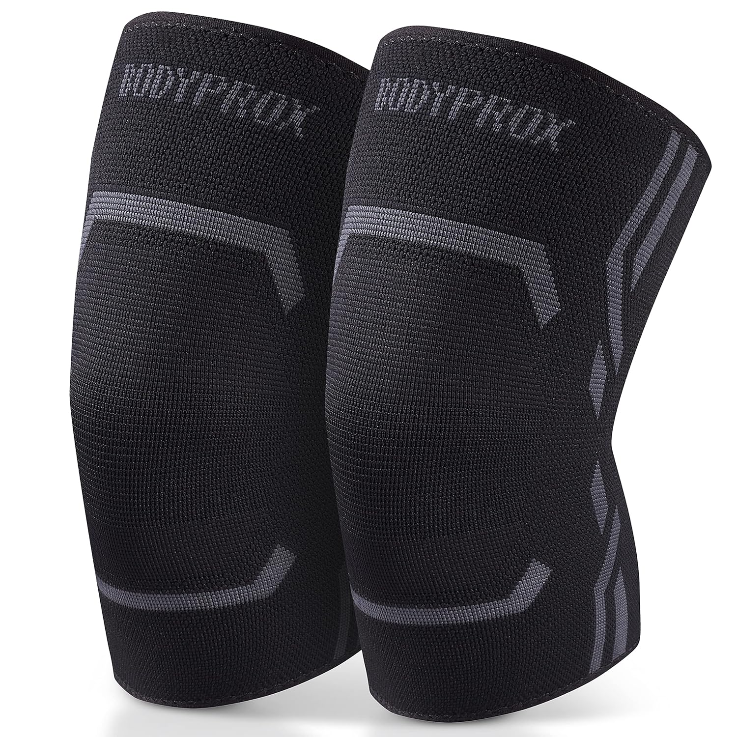 Bodyprox mangas de compresión para rodilla running pack 2