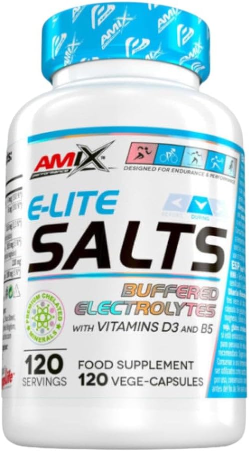 Amix Performance E-Lite Salts 120 Cápsulas Veganas