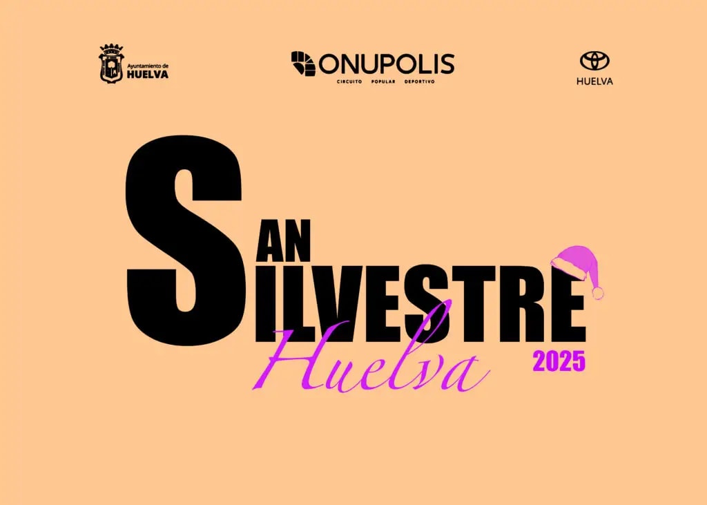 Cartel oficial San Silvestre Onupolis Huelva