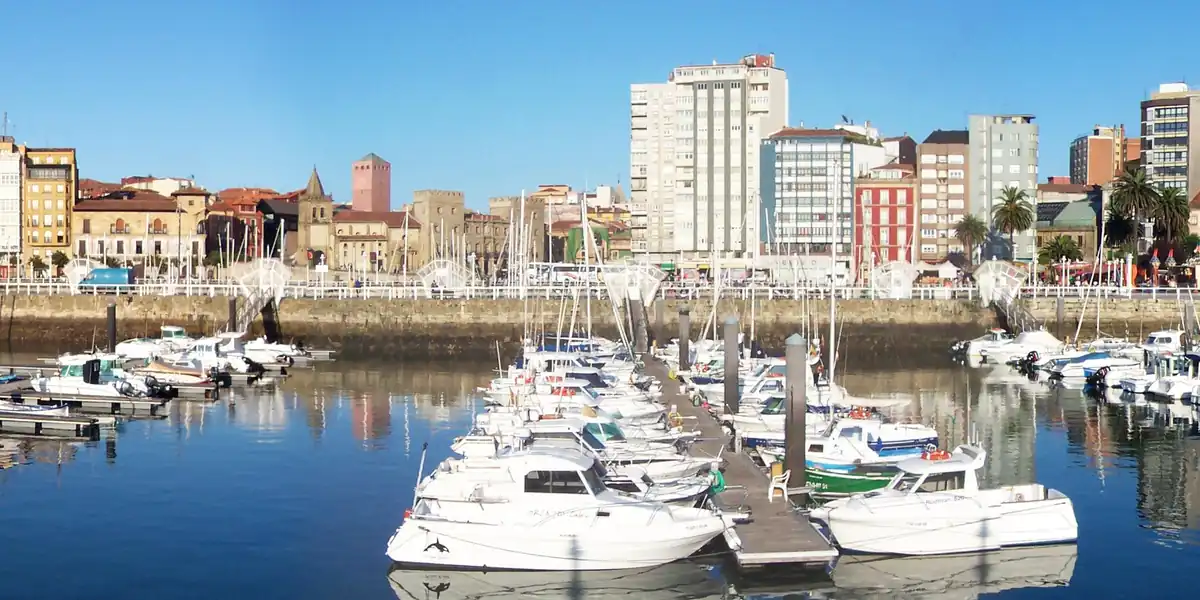 Vista de Gijon