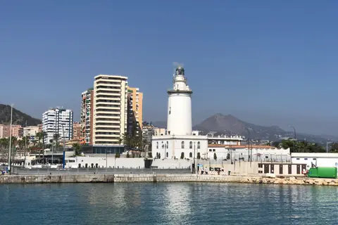 Vista de Málaga