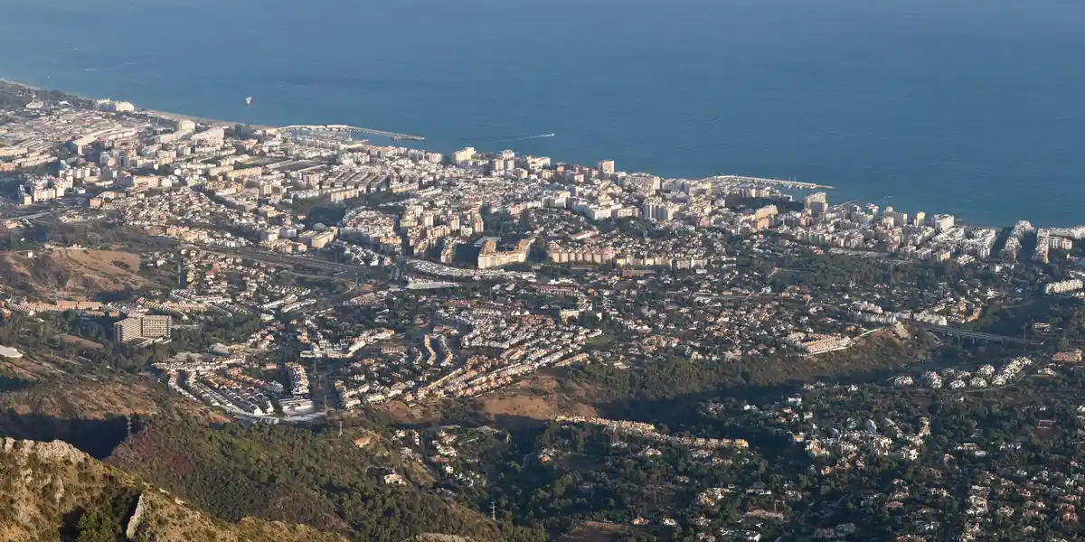 Vista de Marbella