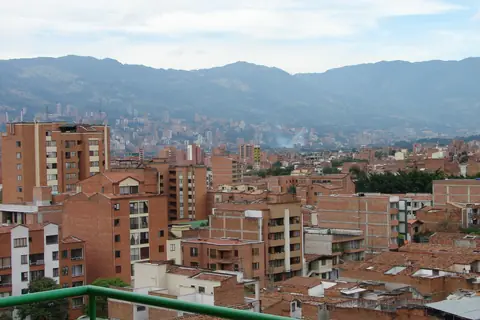 Vista de Medellin
