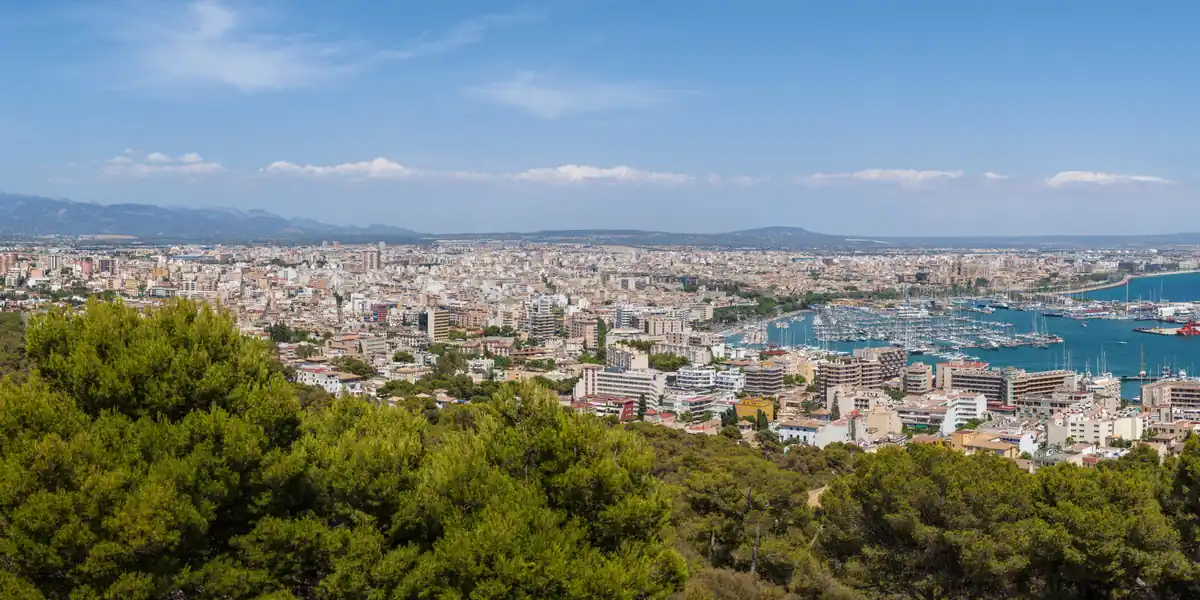 Vista de Palma de Mallorca
