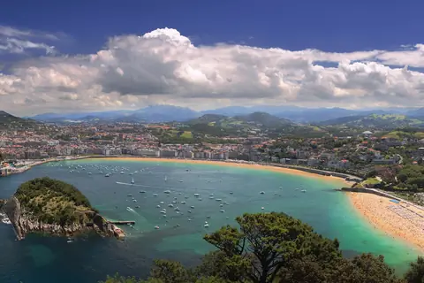 Vista de San Sebastian