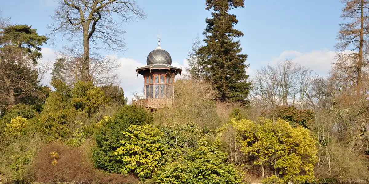 El Kiosque de l'Empereur, en el Bois de Boulogne (París)