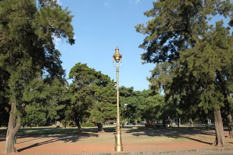 Arbolado del Parque 3 de Febrero, en Palermo (Buenos Aires)