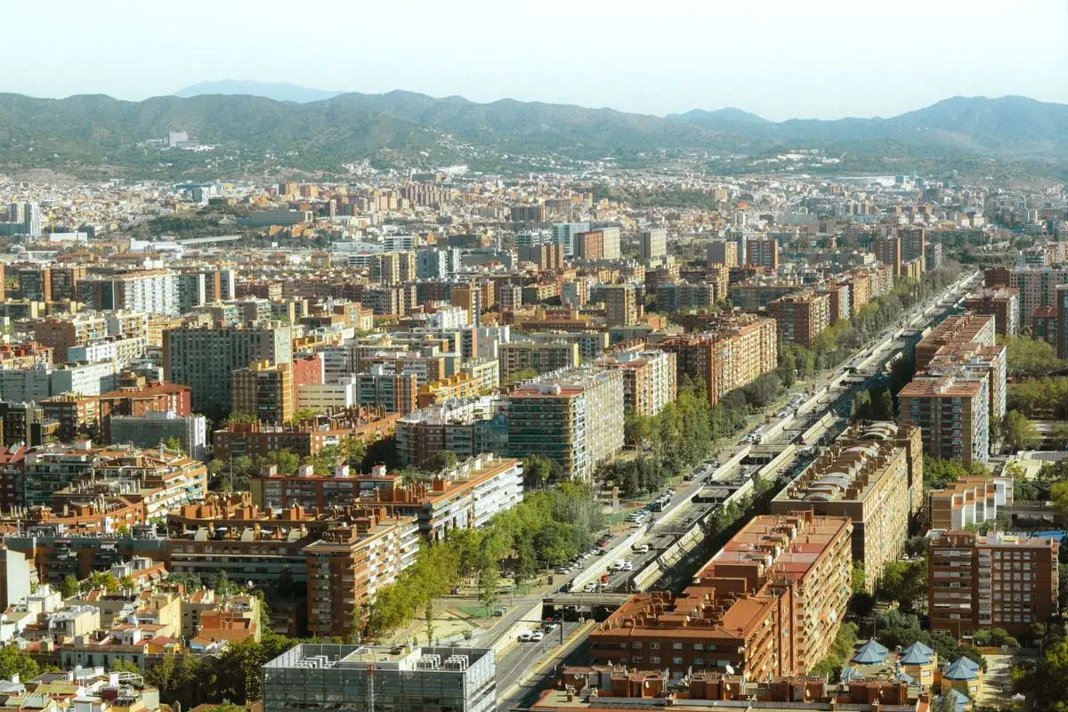 Zurich Barcelona Marathon - course atmosphere