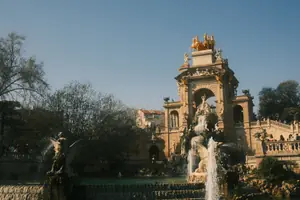 Fuente de la Cascada Monumental del Parque de la Ciutadella, en Barcelona