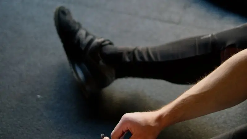 Zapatillas de entrenamiento funcional en el gimnasio